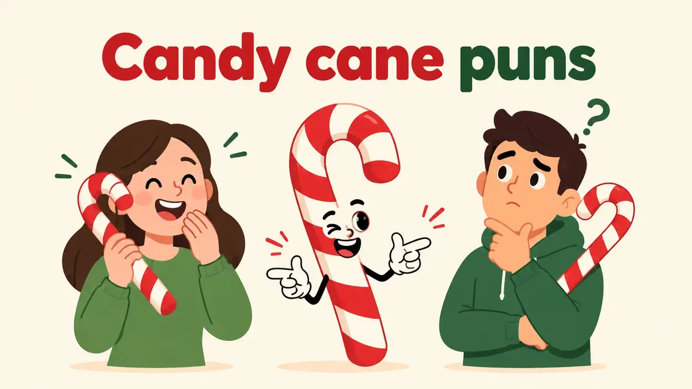 Candy cane puns