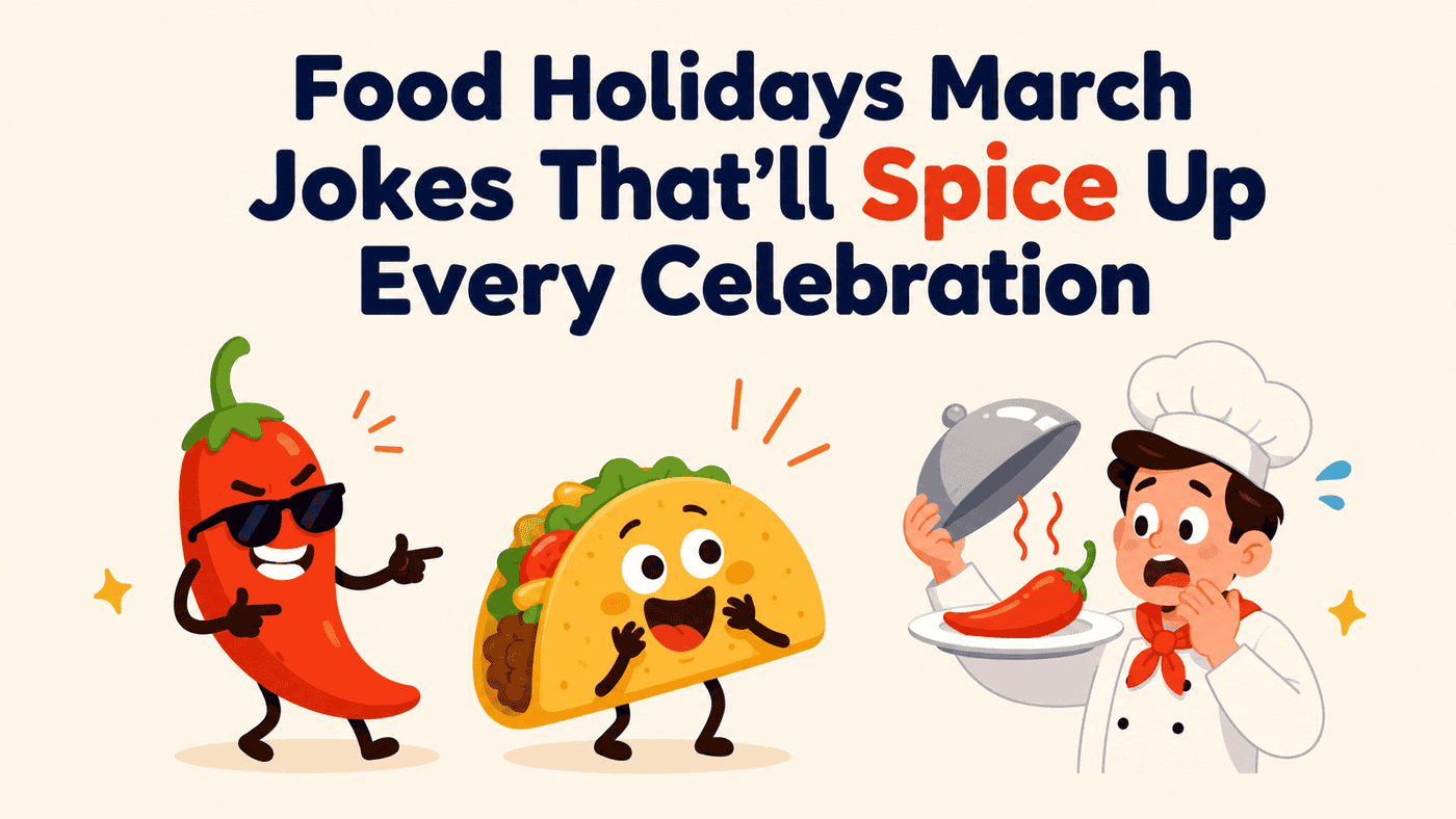 Food Holidays March Jokes