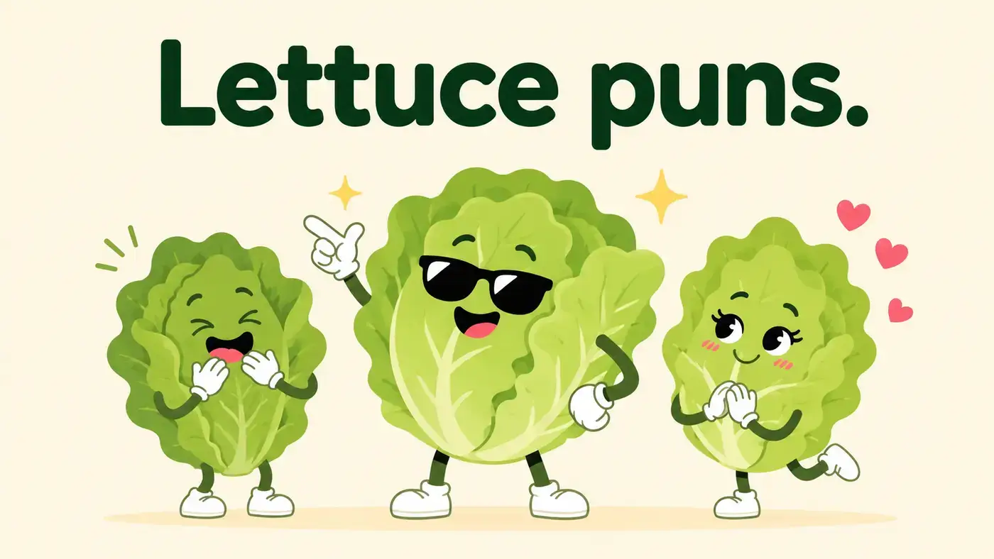 Lettuce puns