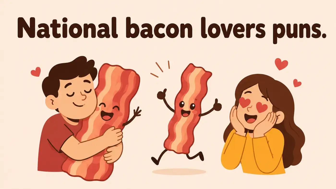 National bacon lovers puns