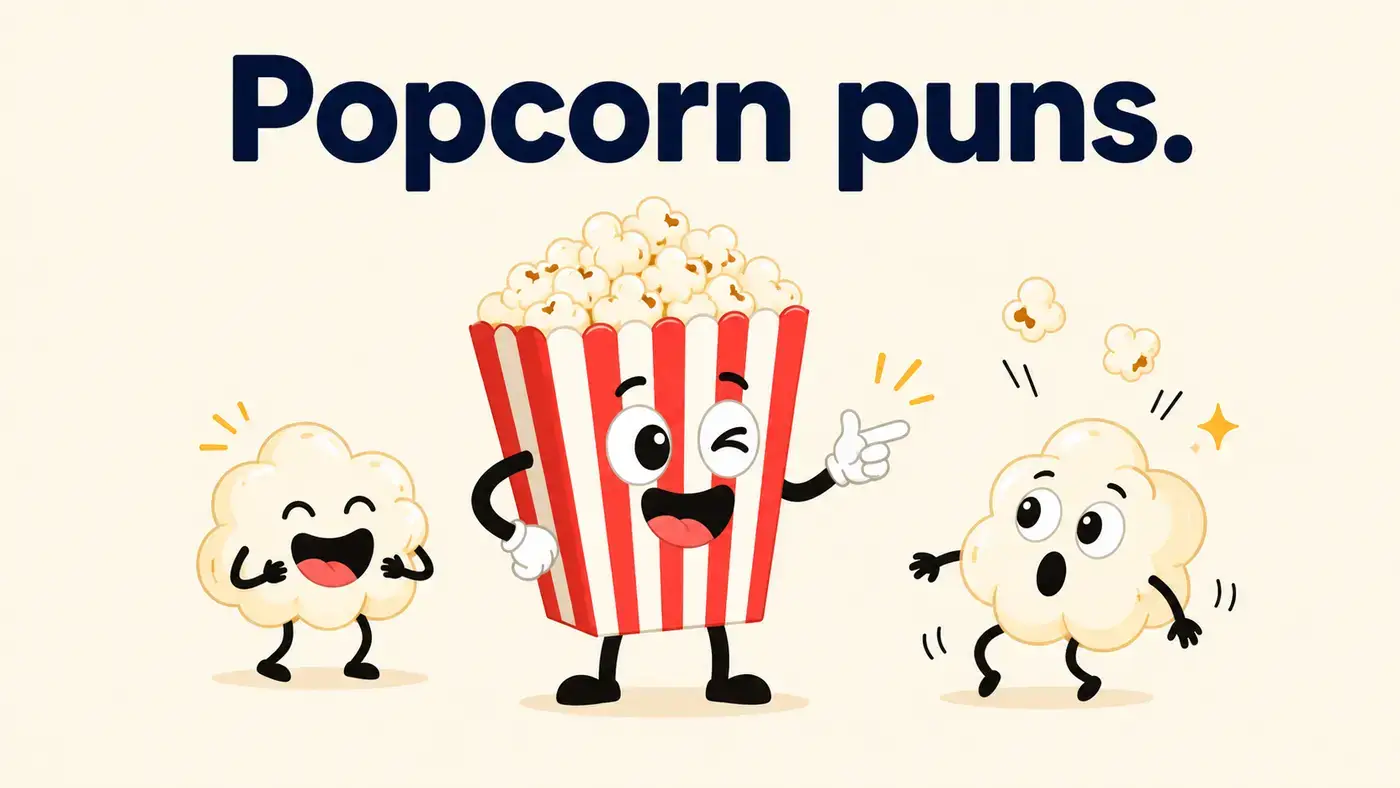 Popcorn puns
