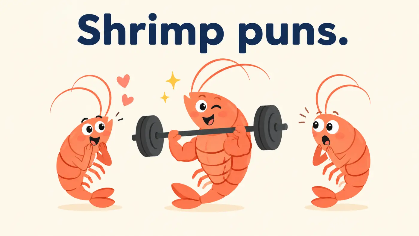 Shrimp puns