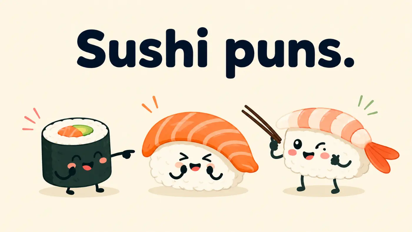 Sushi puns