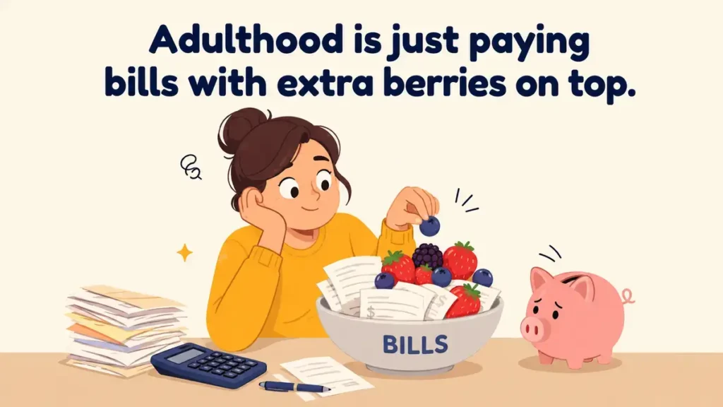 adulthood-is-just-paying-bills-with-extra-berries-on-top