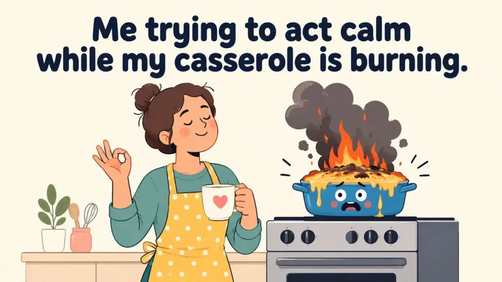 me-trying-to-act-calm-while-my-casserole-is-burning