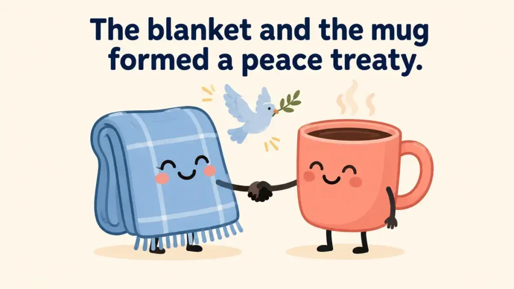 the-blanket-and-the-mug-formed-a-peace-treaty