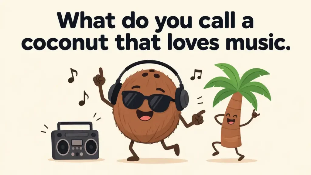 what-do-you-call-a-coconut-that-loves-music