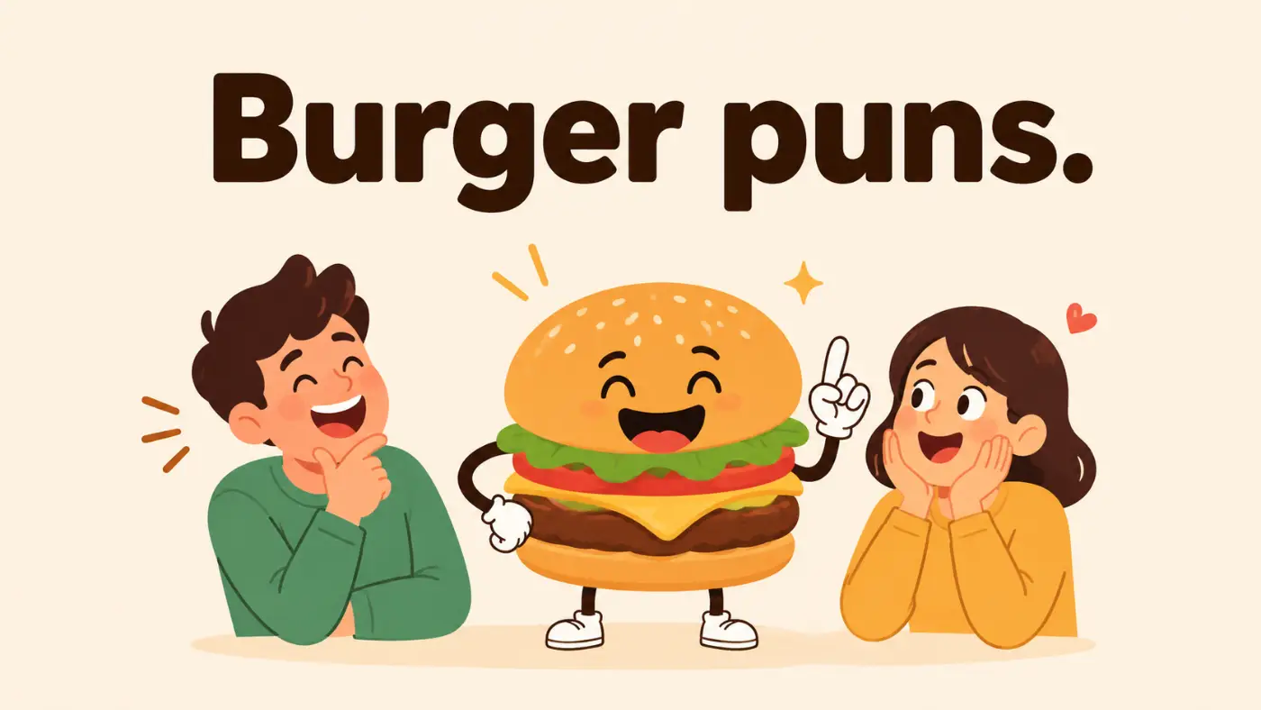 Burger puns