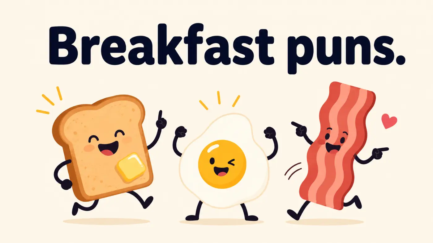 Breakfast puns