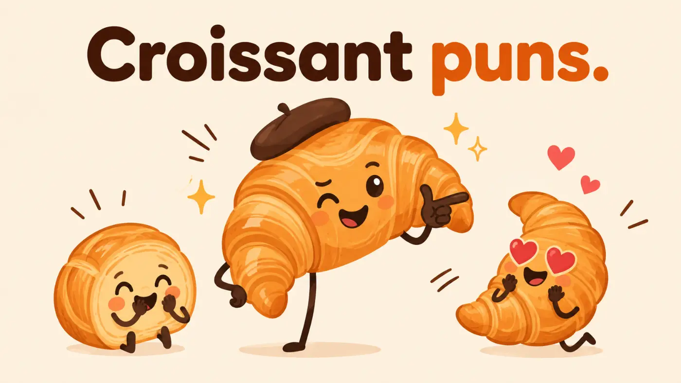 Croissant puns
