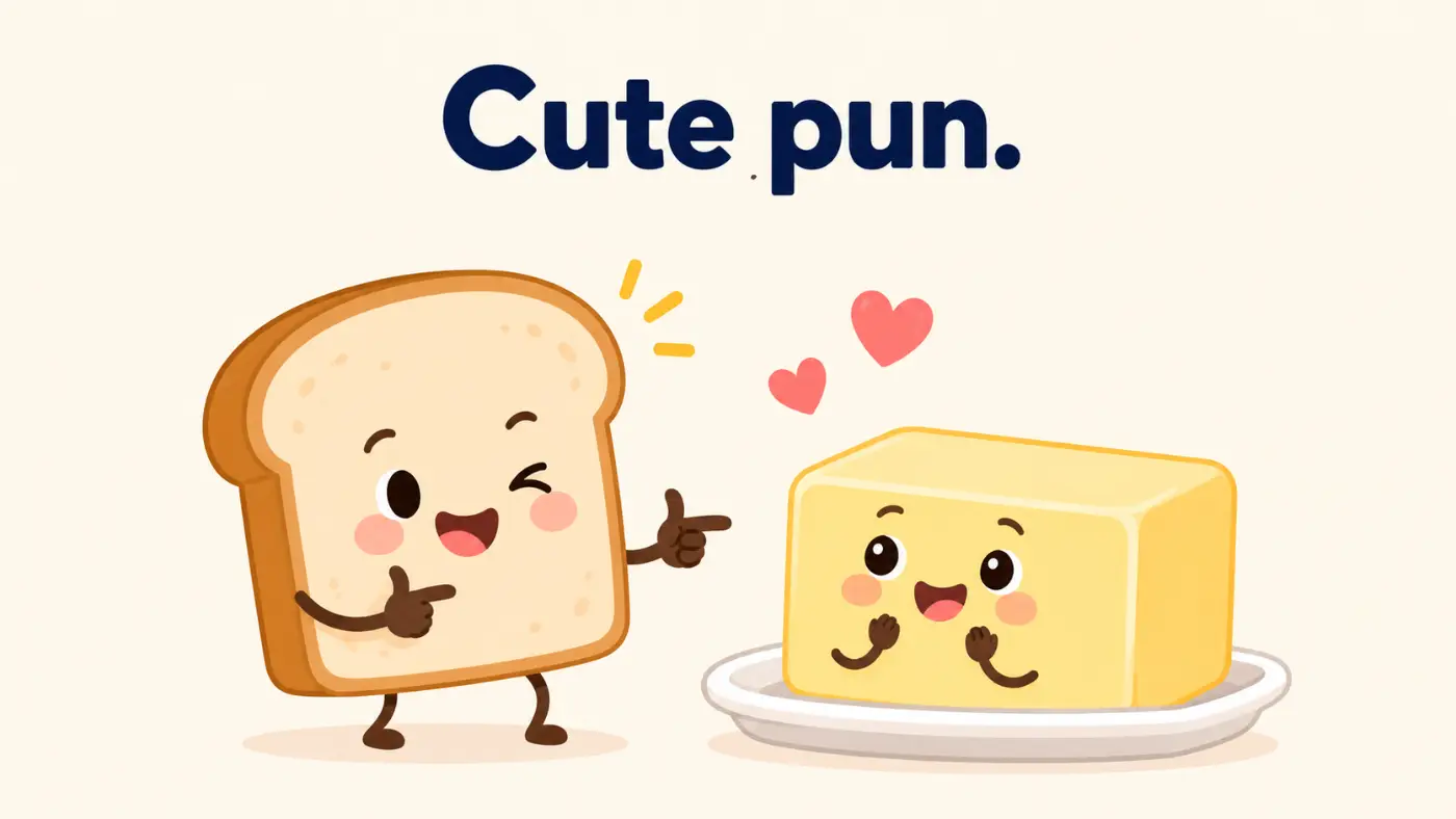 Cute pun