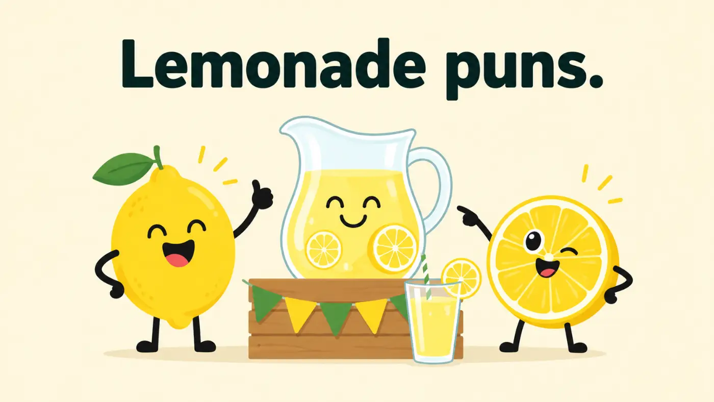 Lemonade puns