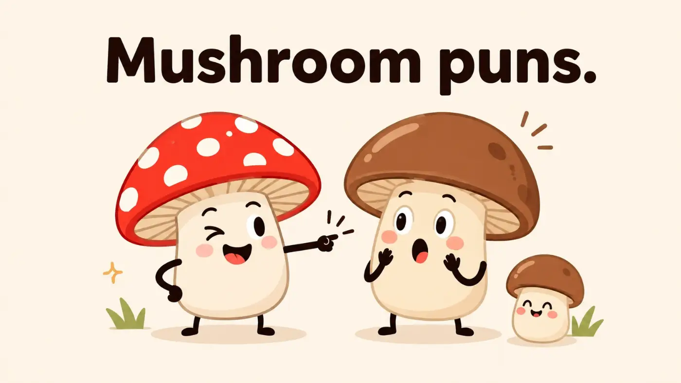 Mushroom puns