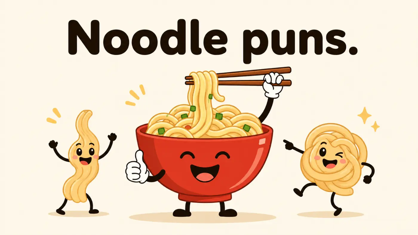 Noodle puns