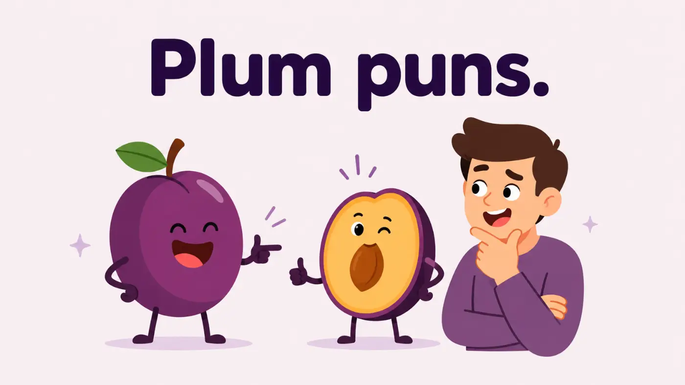 Plum puns