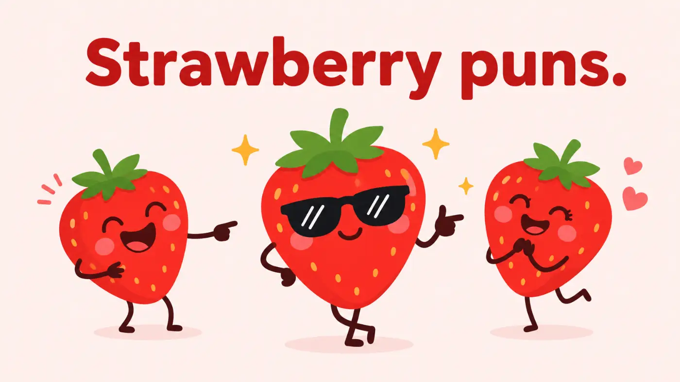 Strawberry puns