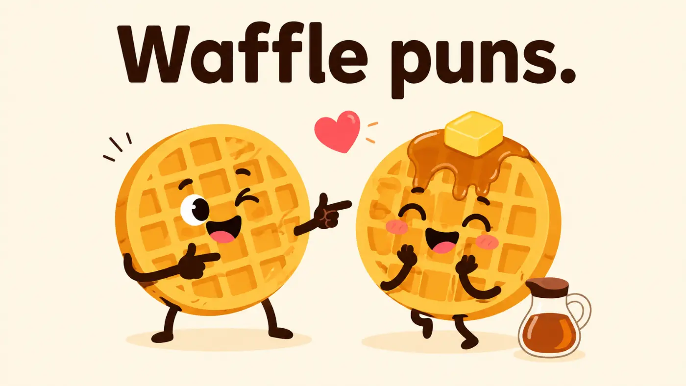 Waffle puns