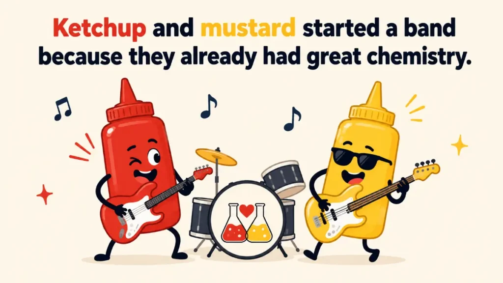 ketchup-and-mustard-started-a-band-because-they-already-had-great-chemistry