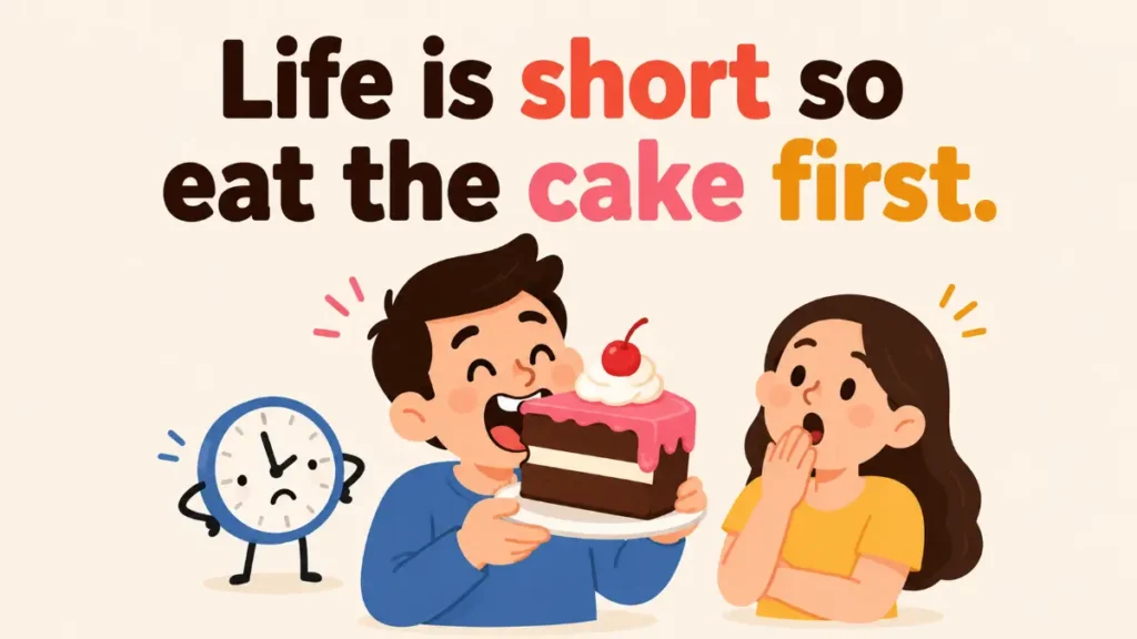 life-is-short-so-eat-the-cake-first
