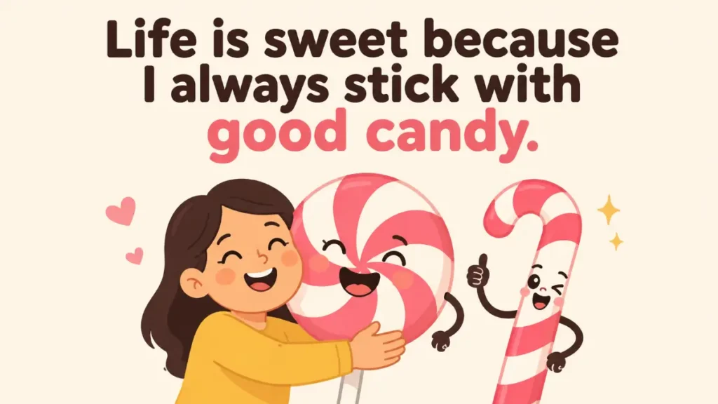 life-is-sweet-because-i-always-stick-with-good-candy