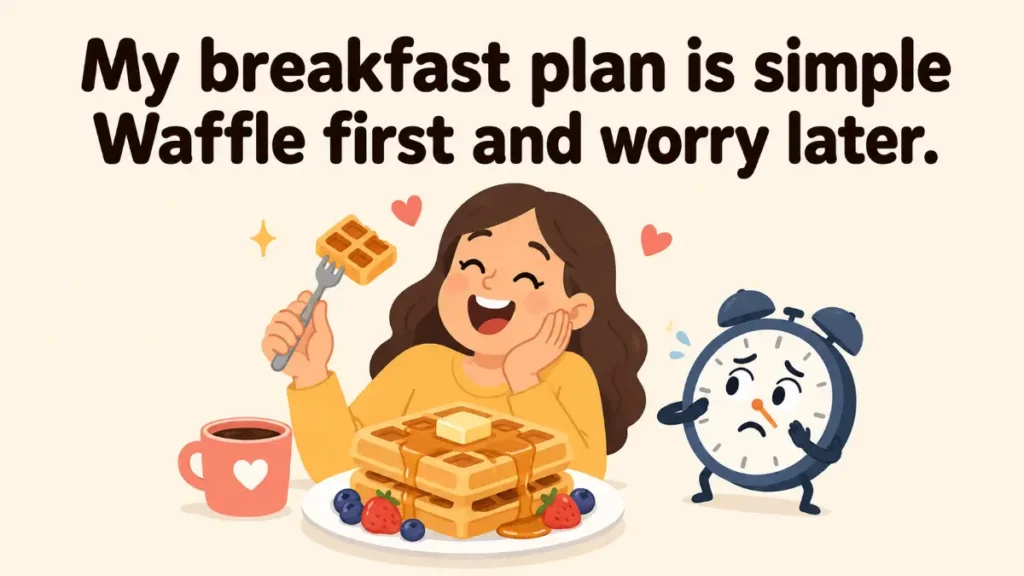 my-breakfast-plan-is-simple-waffle-first-and-worry-later