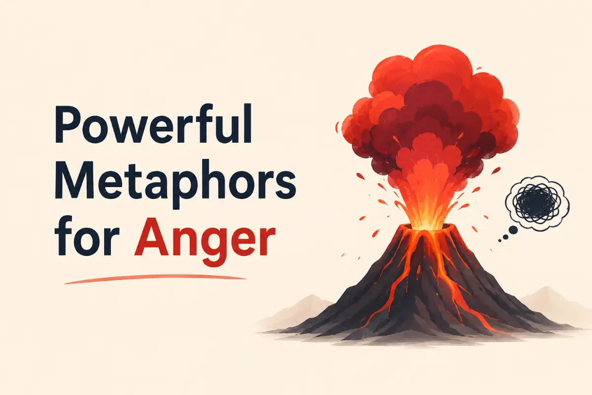 Powerful Metaphors for Anger