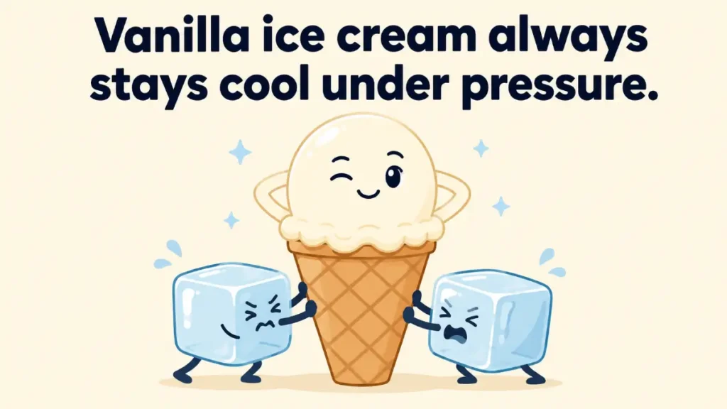 vanilla-ice-cream-always-stays-cool-under-pressure