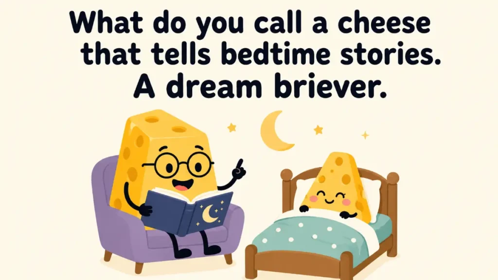 what-do-you-call-a-cheese-that-tells-bedtime-stories-a-dream-briever