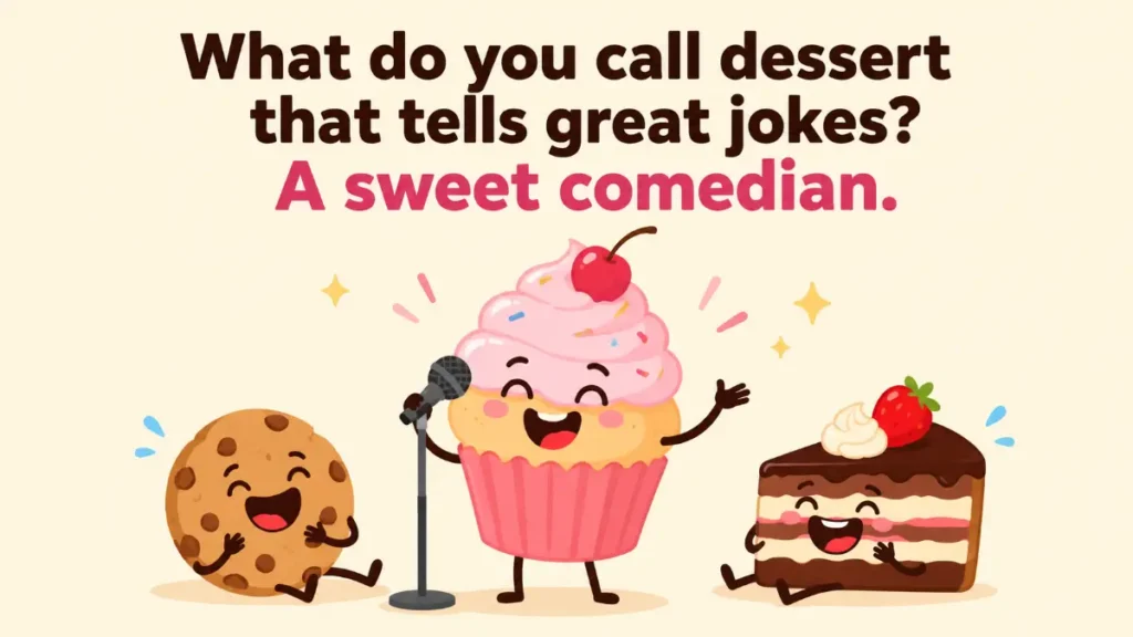what-do-you-call-dessert-that-tells-great-jokes-a-sweet-comedian