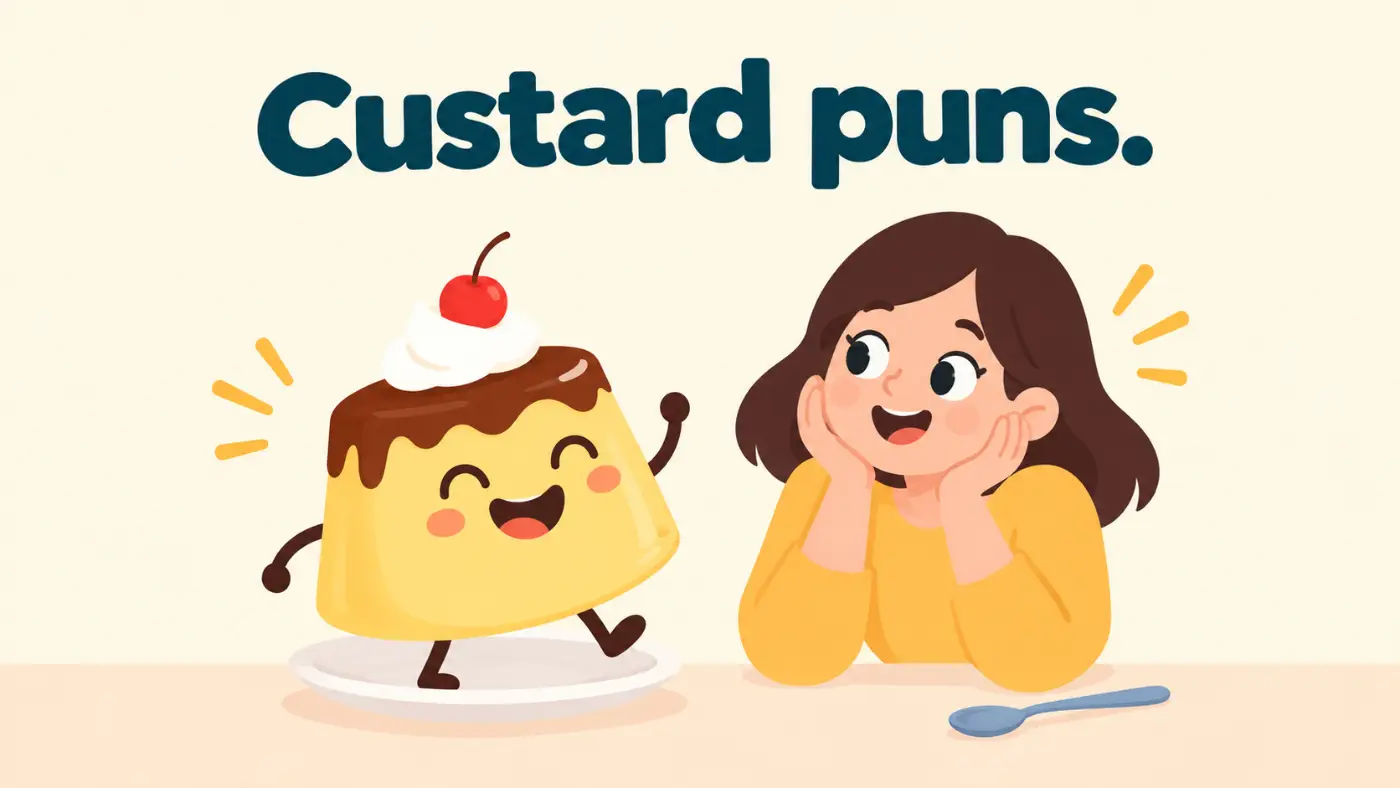 Custard puns