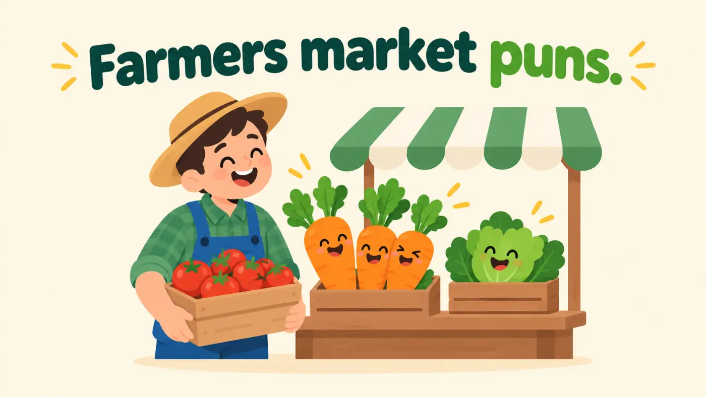 Farmers market puns