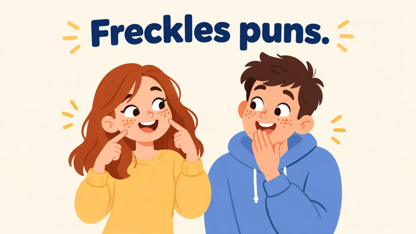 Freckles puns
