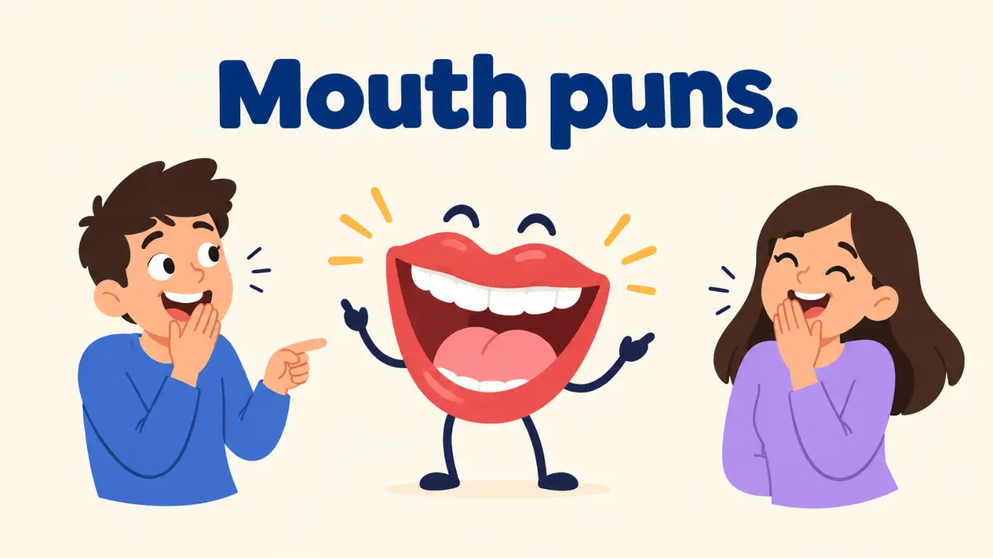 Mouth puns