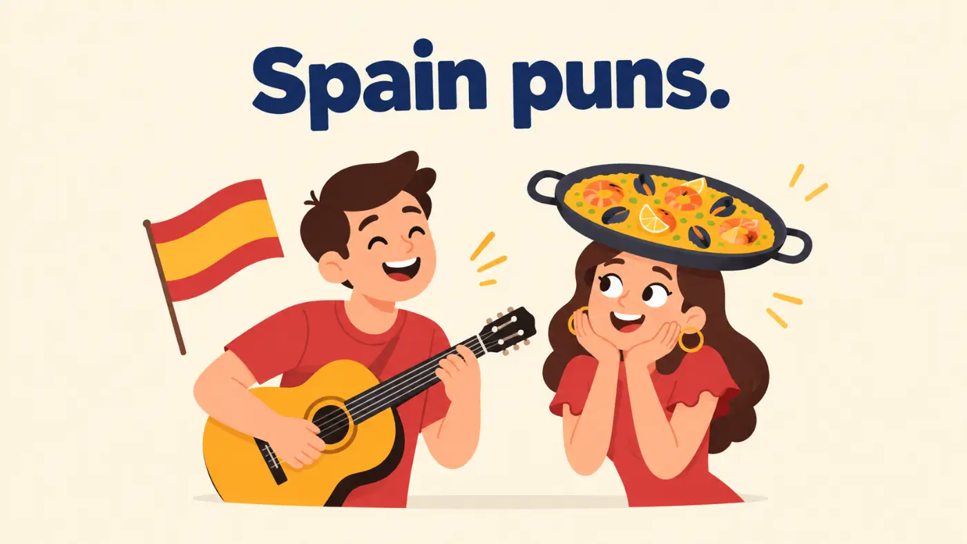 Spain puns