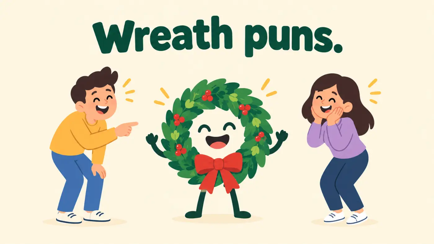 Wreath puns