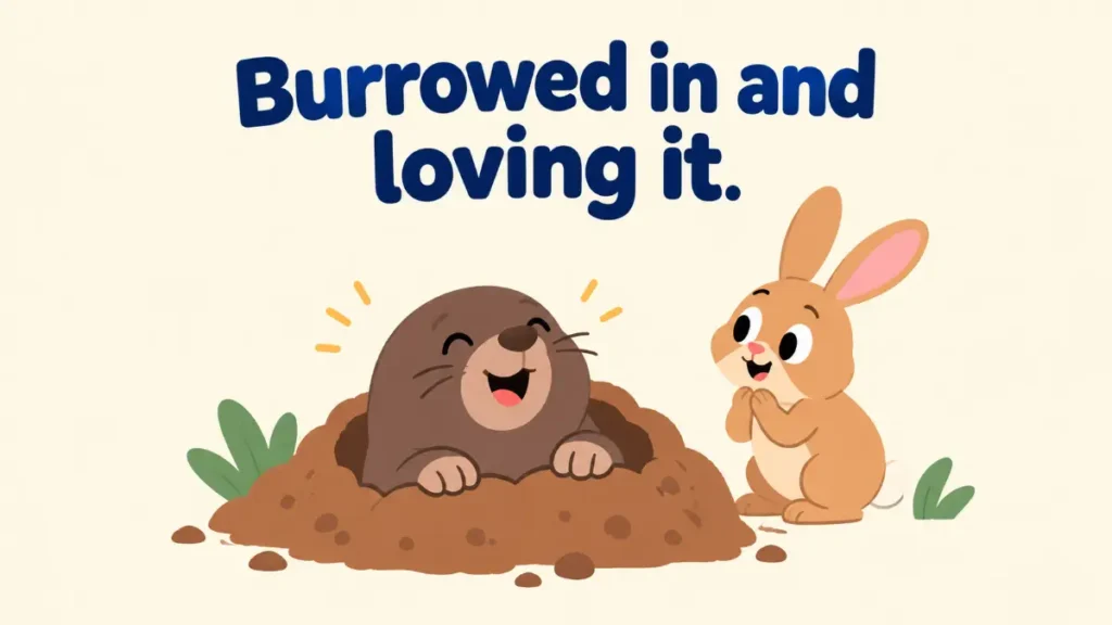 burrowed-in-and-loving-it
