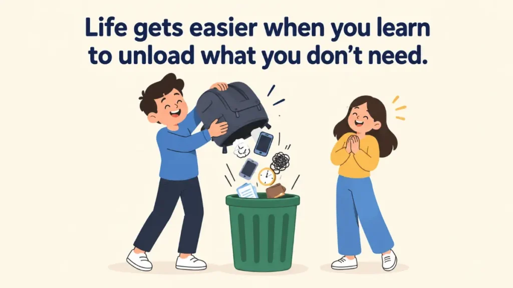 life-gets-easier-when-you-learn-to-unload-what-you-dont-need