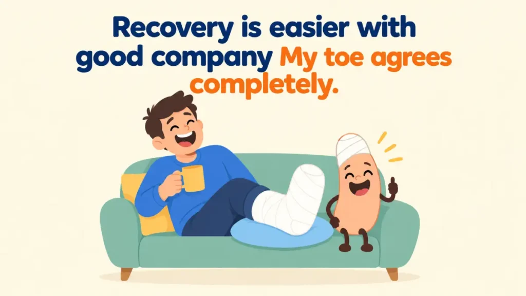 recovery-is-easier-with-good-company-my-toe-agrees-completely