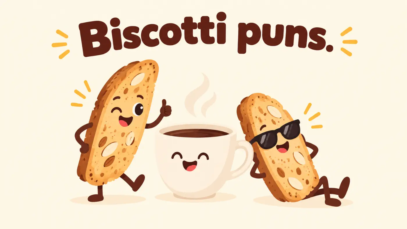 Biscotti puns