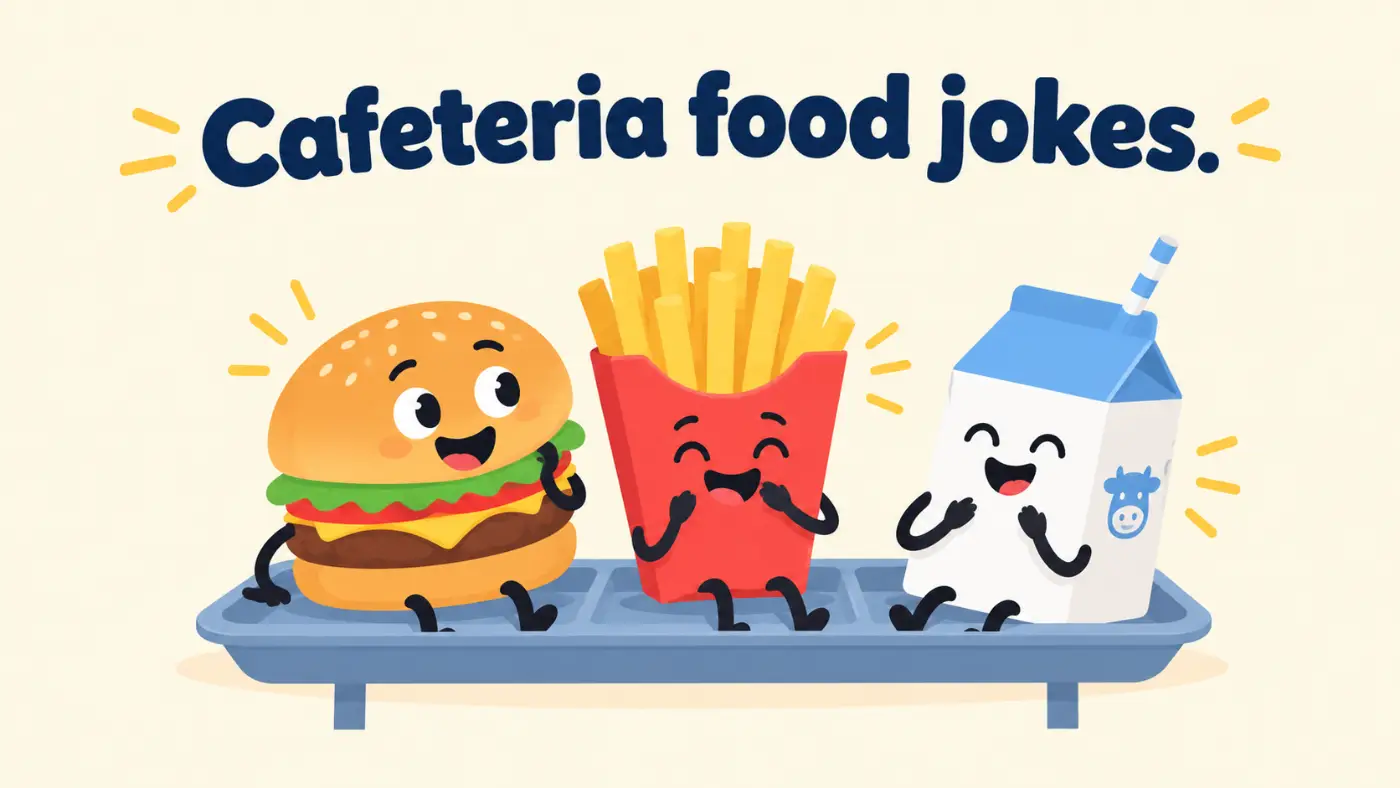Cafeteria food jokes