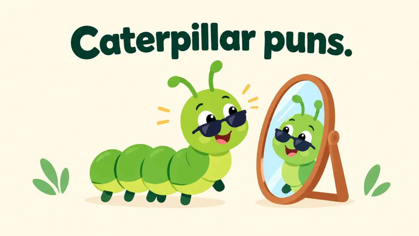Caterpillar puns