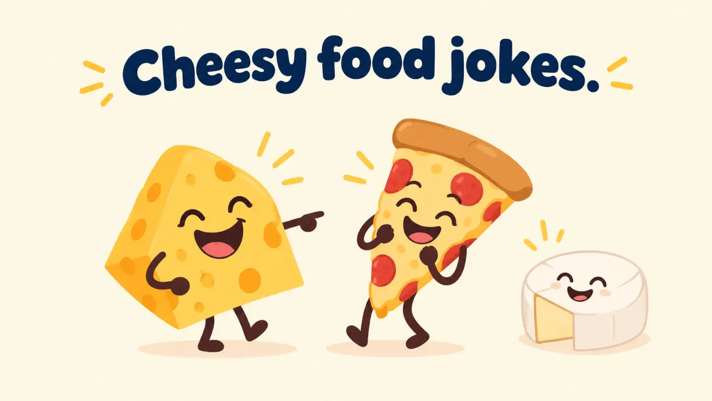 Cheesy food jokes