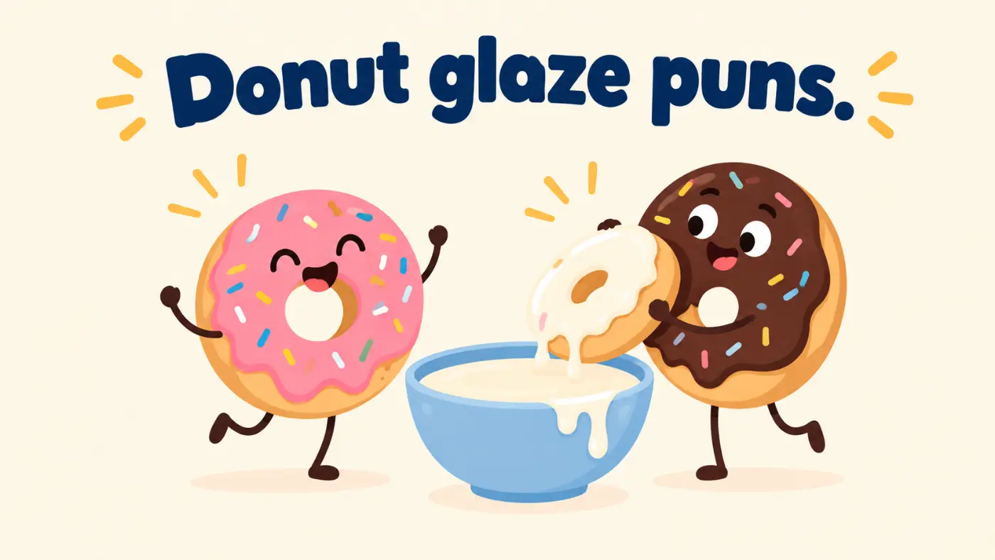 Donut glaze puns