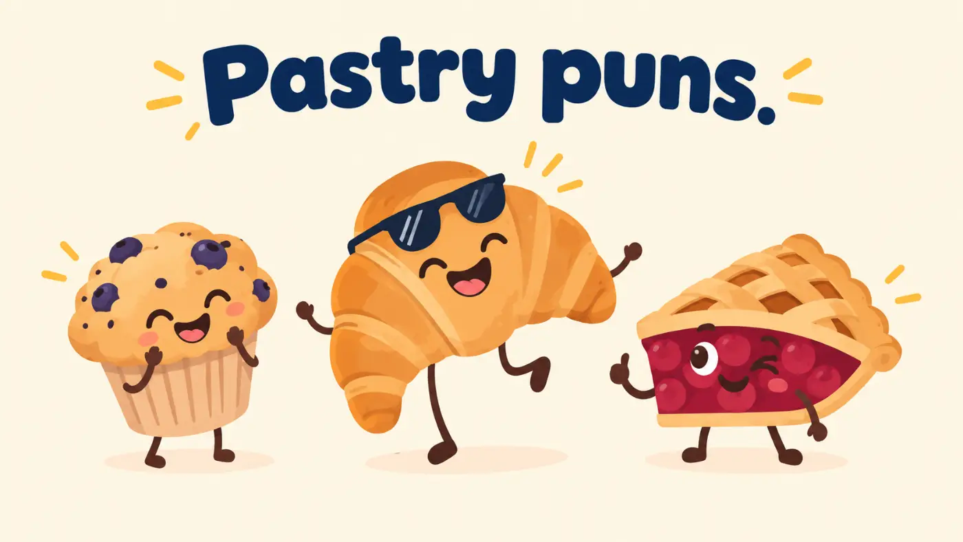 Pastry puns