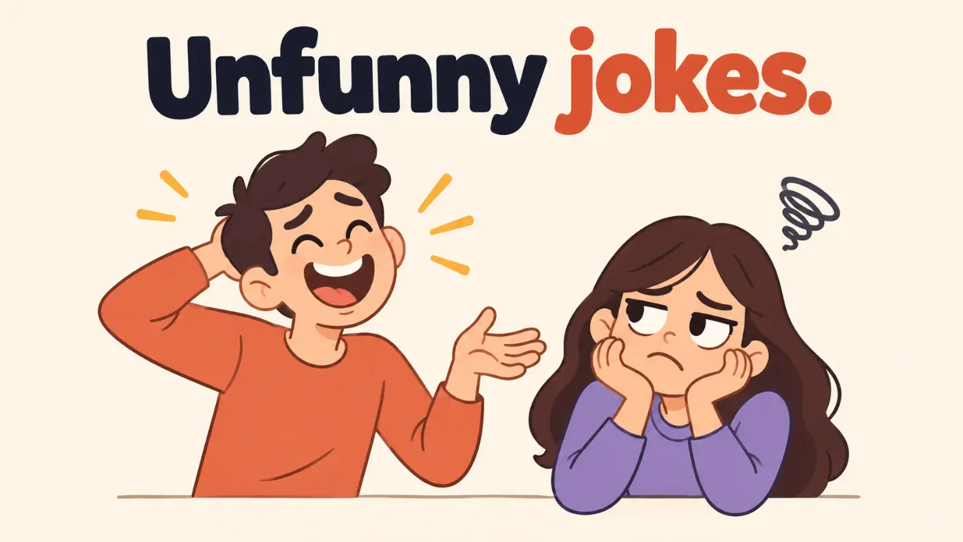 Unfunny jokes
