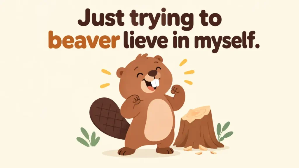 just-trying-to-beaver-lieve-in-myself